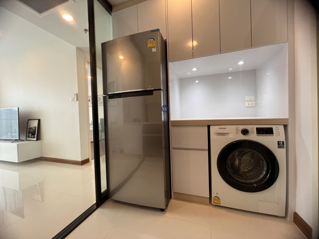 ให้เช่า คอนโด 1 Bedroom ศุภาลัย พรีเมียร์ เจริญนคร 48 ตรม. แต่งเรียบๆ Minimal style