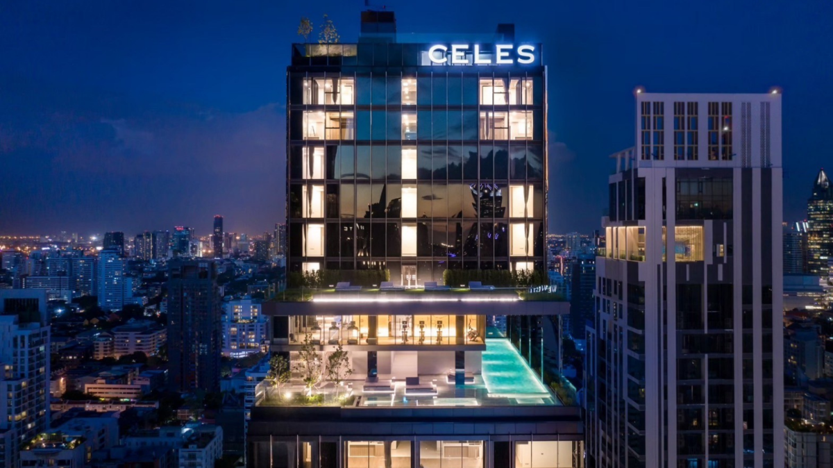 Celes Asoke Luxury Condominium ใจกลางอโศก ย่านธุรกิจ ศูนย์กลางการเดินทาง 1 ห้องนอนราคาพิเศษ Fully Furnished มูลค่ากว่า 2 ลบ* พร้อมฟรีทุกค่าใช้จ่ายวันโอน ด้วยราคา 9.5 ลบ. สนใจติดต่อ 092-6905445